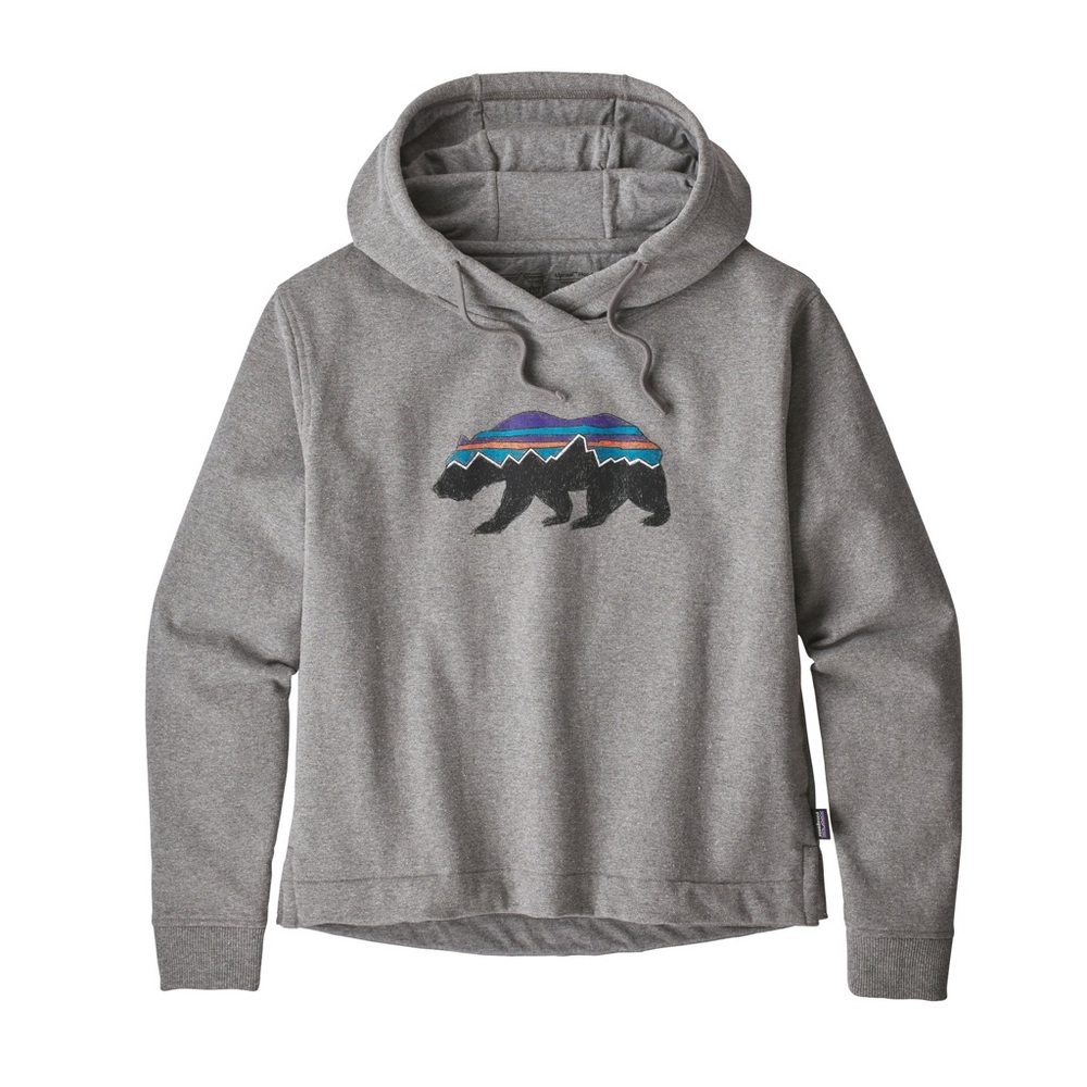 Patagonia Fitz Roy Bear Uprisal Hoody Outdoor Organic Cotton Gorpcore Mens Small